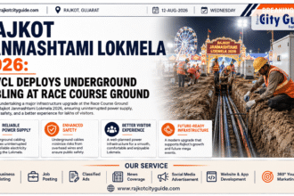Rajkot Janmashtami Lokmela 2026: PGVCL Deploys Underground Cabling at Race Course Ground