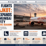 Additional Flights From Rajkot: Air India Expands Delhi and Mumbai Connectivity Ahead of Festive Season
