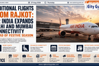 Additional Flights From Rajkot: Air India Expands Delhi and Mumbai Connectivity Ahead of Festive Season