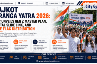 Rajkot Tiranga Yatra 2026: RMC Unveils Gen Z Master Plan, Digital Slide Link, and Free Flag Distribution
