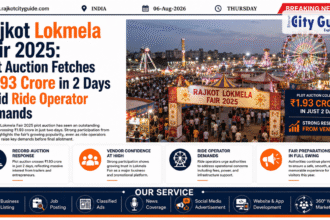 Rajkot Lokmela Fair 2025: Plot Auction Fetches ₹1.93 Crore in 2 Days Amid Ride Operator Demands