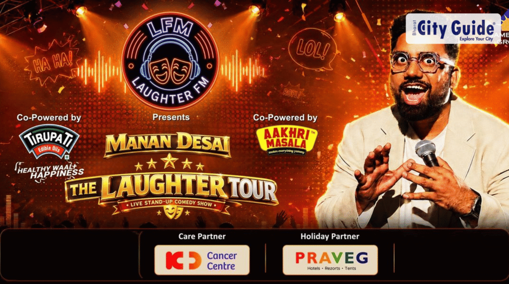Manan Desai Laughter Tour in Rajkot: Enjoy an Evening of Live Stand-Up Comedy