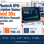 Manika Plastech IPO Day 4 Subscription Status: Subscribed 10x as Retail and NII Drive Demand – Full Review, Financials, and Allotment Timeline