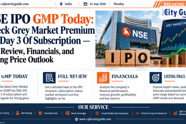 NSE IPO GMP Today: Check Grey Market Premium On Day 3 Of Subscription — Full Review, Financials, and Listing Price Outlook
