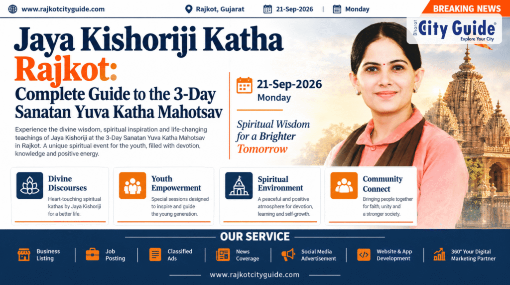 Jaya Kishoriji Katha Rajkot: A Spiritual Journey of Devotion and Divine Storytelling