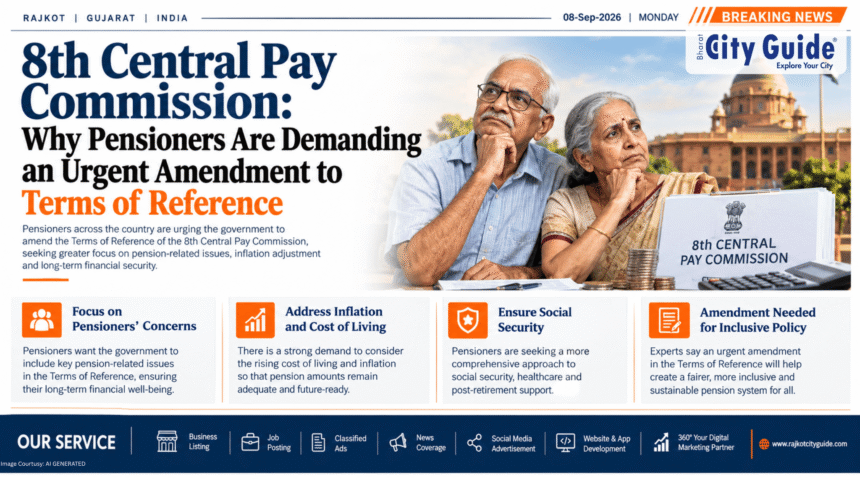 8th Central Pay Commission: Why Pensioners Are Demanding an Urgent Amendment to Terms of Reference