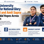 Saurashtra University Sports Aims for National Glory: Rahi Ghelani and Amit Sapra Lead Gold Medal Hopes Across 3 Major Events