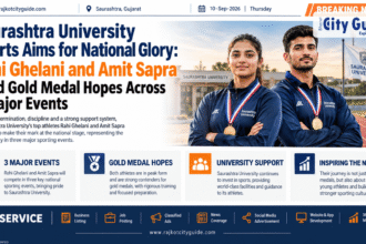 Saurashtra University Sports Aims for National Glory: Rahi Ghelani and Amit Sapra Lead Gold Medal Hopes Across 3 Major Events