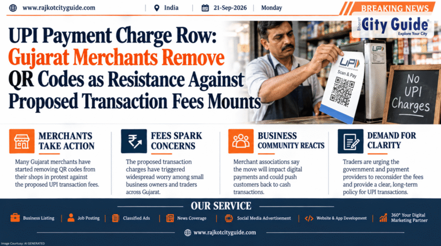 UPI Payment Charge Row: Gujarat Merchants Remove QR Codes as Resistance Against Proposed Transaction Fees Mounts
