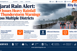 Gujarat Rain Alert: IMD Issues Heavy Rainfall and Thunderstorm Warnings Across Multiple Districts