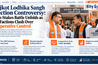 Rajkot Lodhika Sangh Election Controversy: High-Stakes Battle Unfolds as BJP Factions Clash Over Cooperative Control