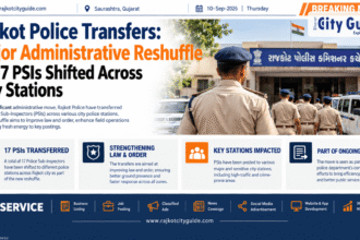 Rajkot Police Transfers: Major Administrative Reshuffle as 17 PSIs Shifted Across City Stations