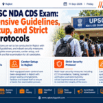 Rajkot UPSC NDA CDS Exam: Comprehensive Guidelines, Center Setup, and Strict Security Protocols