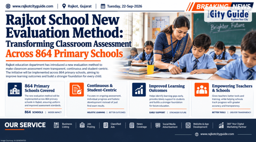 Rajkot School New Evaluation Method: Transforming Classroom Assessment Across 864 Primary Schools