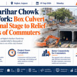 Rajkot Harihar Chowk Culvert Work: Box Culvert Reaches Final Stage to Relief Thousands of Commuters
