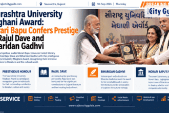 Saurashtra University Meghani Award: Morari Bapu Confers Prestige on Rajul Dave and Biharidan Gadhvi