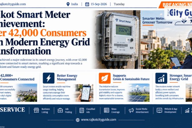 Rajkot Smart Meter Achievement: Over 42,000 Consumers Join Modern Energy Grid Transformation