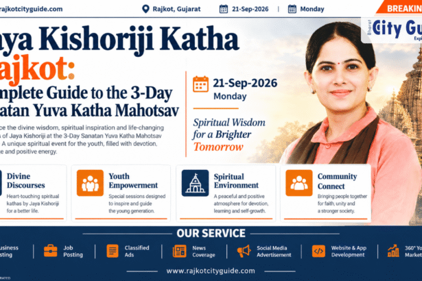 Jaya Kishoriji Katha Rajkot: Complete Guide to the 3-Day Sanatan Yuva Katha Mahotsav