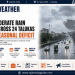 Gujarat Weather Forecast: Light to Moderate Rain Predicted Across 24 Talukas Amid 14% Seasonal Deficit