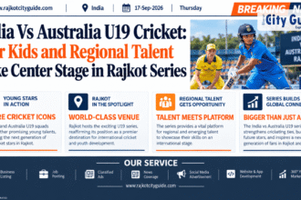 India Vs Australia U19 Cricket: Star Kids and Regional Talent Take Center Stage in Rajkot Series
