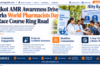 Rajkot AMR Awareness Drive Marks World Pharmacists Day at Race Course Ring Road