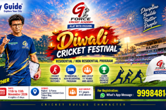 Complete Guide to G Force Cricket Academy’s Diwali Cricket Festival Rajkot 2026