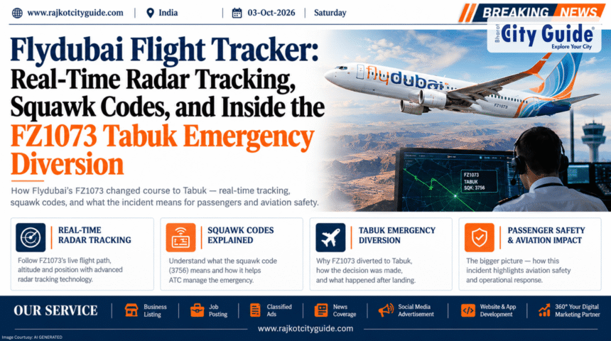 Flydubai Flight Tracker: Real-Time Radar Tracking, Squawk Codes, and Inside the FZ1073 Tabuk Emergency Diversion