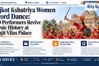 Rajkot Kshatriya Women Sword Dance: 200 Performers Revive Heroic History at Ranjit Vilas Palace