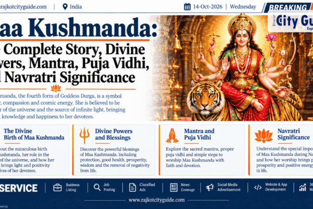 Maa Kushmanda: The Complete Story, Divine Powers, Mantra, Puja Vidhi, and Navratri Significance