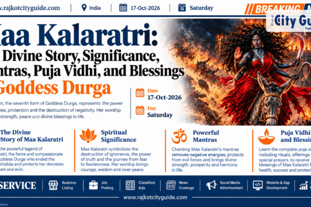 Maa Kalaratri: The Divine Story, Significance, Mantras, Puja Vidhi, and Blessings of Goddess Durga