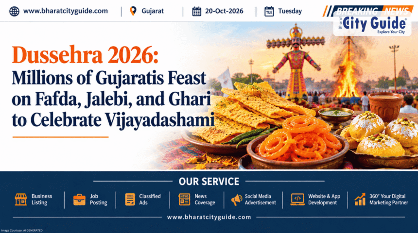 Dussehra 2026: Millions of Gujaratis Feast on Fafda, Jalebi, and Ghari to Celebrate Vijayadashami