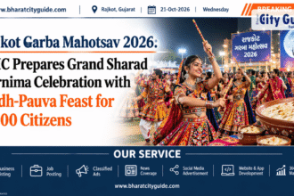 Rajkot Garba Mahotsav 2026: RMC Prepares Grand Sharad Purnima Celebration with Dudh-Pauva Feast for 4,000 Citizens