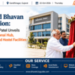 Kathiawad Bhavan Inauguration: CM Bhupendra Patel Unveils Modern Educational Hub, Smart Classes, and Hostel Facilities in Gandhinagar