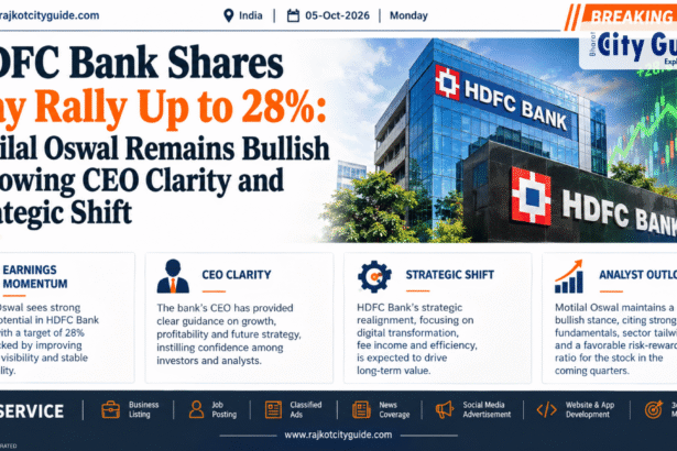 HDFC Bank Shares May Rally Up to 28%: Motilal Oswal Remains Bullish Following CEO Clarity and Strategic Shift