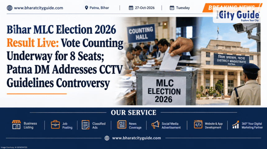 Bihar MLC Election 2026 Result Live: Vote Counting Underway for 8 Seats; Patna DM Addresses CCTV Guidelines Controversy