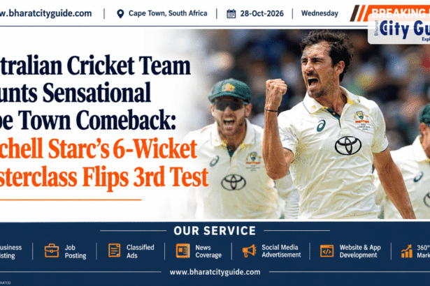 Australian Cricket Team Mounts Sensational Cape Town Comeback: Mitchell Starc’s 6-Wicket Masterclass Flips 3rd Test