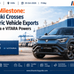 Suzuki EV Milestone: Maruti Suzuki Crosses 50,000 Electric Vehicle Exports as Made-in-India e VITARA Powers Global Markets