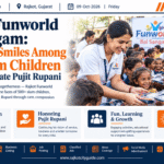 Rajkot Funworld Bal Sangam: Spreading Smiles Among 500+ Slum Children in Memory of Late Pujit Rupani