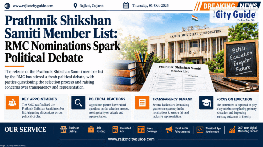 Prathmik Shikshan Samiti Member List: RMC Nominations Spark Political Debate