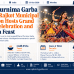 Sharad Purnima Garba Festival: Rajkot Municipal Corporation Hosts Grand Cultural Celebration and Dudh Poha Feast