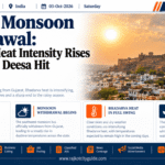 Gujarat Monsoon Withdrawal: Bhadarva Heat Intensity Rises as Bhuj and Deesa Hit 38.6°C