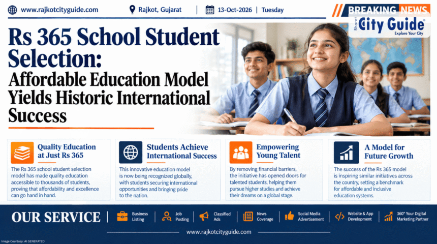 Rs 365 School Student Selection: Affordable Education Model Yields Historic International Success