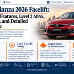 Toyota Glanza 2026 Facelift: Variant-Wise Features, Level 2 ADAS, Engine Specs, and Detailed Buying Guide