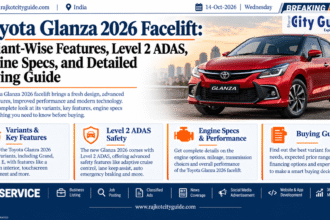 Toyota Glanza 2026 Facelift: Variant-Wise Features, Level 2 ADAS, Engine Specs, and Detailed Buying Guide