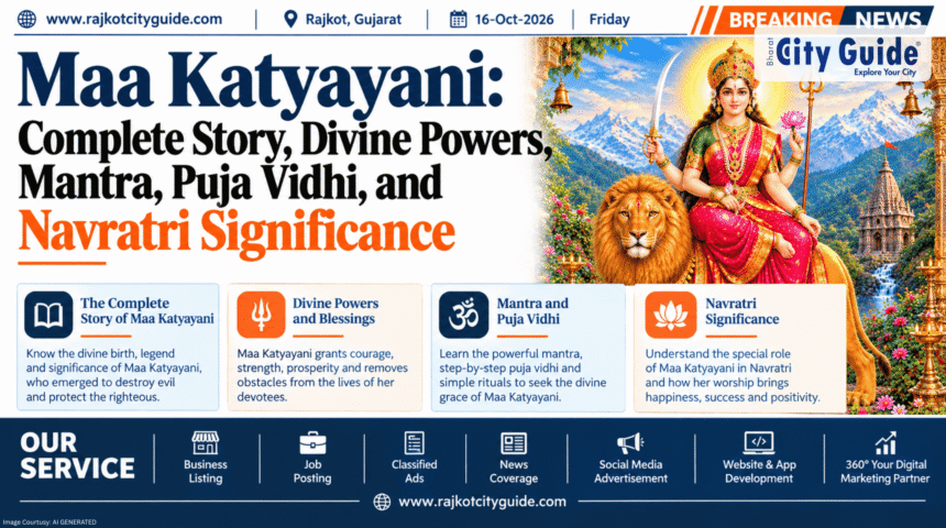 Maa Katyayani: Complete Story, Divine Powers, Mantra, Puja Vidhi, and Navratri Significance
