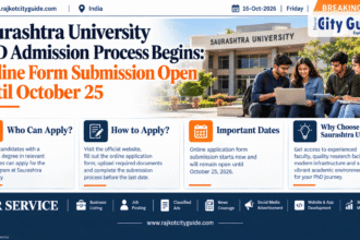 Saurashtra University PhD Admission Process Begins: Online Form Submission Open Until October 25