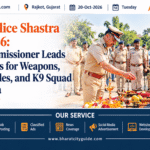 Rajkot Police Shastra Pujan 2026: Police Commissioner Brajesh Kumar Jha Leads Sacred Dussehra Weapon Worship