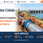 Rajkot Water Crisis Relief: Irrigation Department Completes Narmada Pipeline Repairs to Fill Aji and Nyari Dams