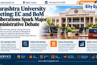 Saurashtra University Meeting: EC and BoM Deliberations Spark Major Administrative Debate