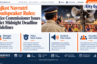Rajkot Navratri Loudspeaker Rules: Police Commissioner Issues Strict Midnight Deadline Guidelines